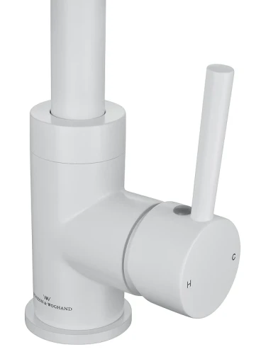 Смеситель для кухни Wonzon &amp; Woghand WW-A21102-MW цвет Белый матовый