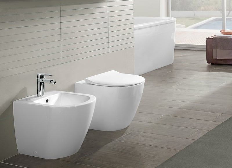 Унитаз Villeroy&Boch Subway 2.0 5602R0R1 приставной без сиденья