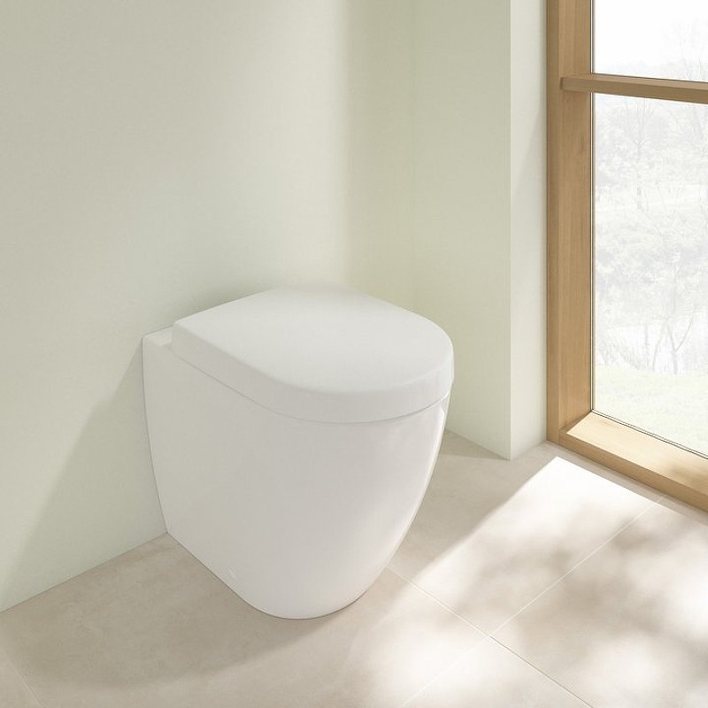 Унитаз Villeroy&Boch Subway 2.0 5602R0R1 приставной без сиденья
