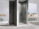 Душевая дверь Abber Sonnenstrand 70 AG04070M профиль Хром стекло матовое