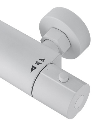Смеситель для душа Wonzon &amp; Woghand Inn WW-B2029-A-MW с термостатом цвет Белый матовый