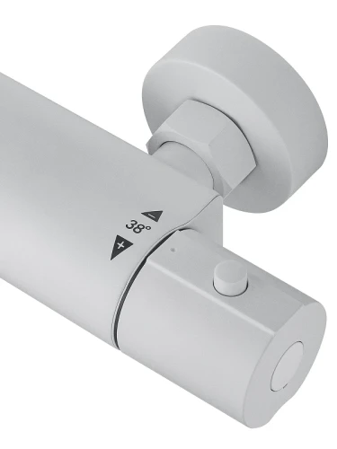 Смеситель для душа Wonzon & Woghand Inn WW-B2029-A-MW с термостатом цвет Белый матовый