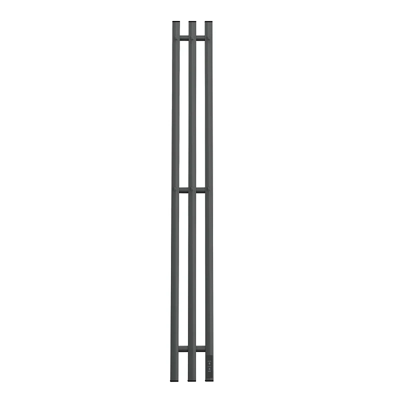 Электрический полотенцесушитель APEXTERMO Sirius 1100x120 SR10112GF с крючками цвет Графит металлик