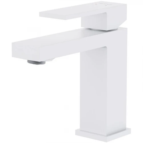 Смеситель для раковины Royce Calypso RCM-120201WH Белый матовый латунь