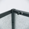 Душевой уголок Grossman Style 110х80 120.K33.05.1180.21.02 профиль Черный матовый стекло шиншилла
