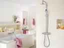 Смеситель для ванны Grohe Eurostyle Cosmopolitan 33591002 Хром латунь на стену