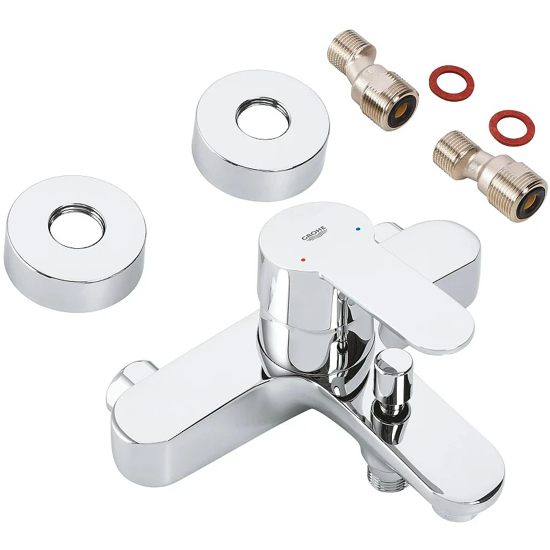 Смеситель для ванны Grohe Eurostyle Cosmopolitan 33591002 Хром латунь на стену