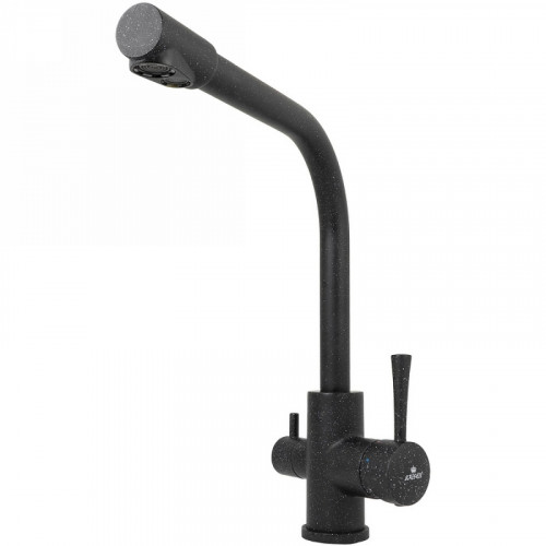 Смеситель для кухни Kaiser Merkur 26044-12 Черный мрамор латунь