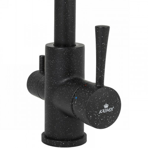 Смеситель для кухни Kaiser Merkur 26044-12 Черный мрамор латунь