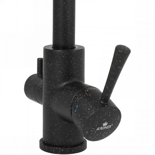 Смеситель для кухни Kaiser Merkur 26044-12 Черный мрамор латунь