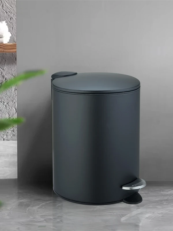 Ведро для мусора WeltWasser Betta BL 5L 10000013383 Черное матовое