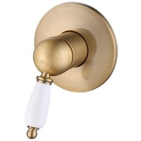 Смеситель для душа Caprigo Adria-Uno 02-550-vot Бронза латунь встраиваемый