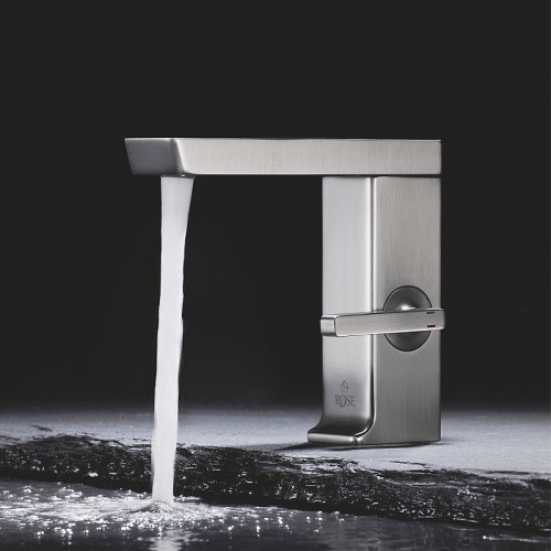 Смеситель для раковины Rose R18T R1801T Оружейная сталь латунь