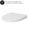 Комплект унитаза с инсталляцией AM.PM Awe IS47001.111738 с сиденьем Микролифт и Белой клавишей смыва фарфор подвесной