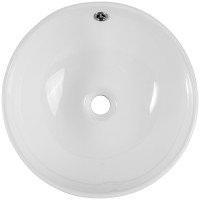 Раковина-чаша BelBagno 43 BB1077 Белая фаянс накладная