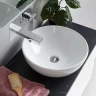 Раковина-чаша BelBagno 43 BB1077 Белая фаянс накладная