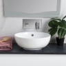 Раковина-чаша BelBagno 43 BB1077 Белая фаянс накладная