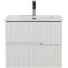 Тумба под раковину Cezares Duet-N 60 DUET-N-600-2C-SO-BL подвесная Bianco Lucido
