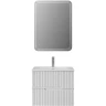 Тумба под раковину Cezares Duet-N 60 DUET-N-600-2C-SO-BL подвесная Bianco Lucido