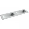 Раковина Ceramicanova Grace 160 CN7023wx двойная Белая