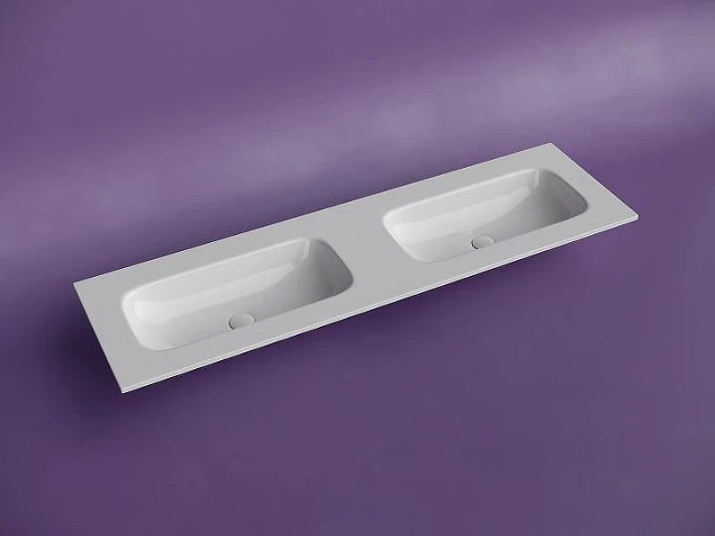 Раковина Ceramicanova Grace 160 CN7023wx двойная Белая