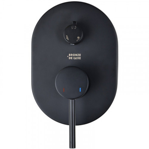 Душевая система Bronze de Luxe Scandi 14582-501B Черная латунь встраиваемый