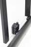 Душевой уголок Niagara Nova NG-6808-08 BLACK 90х90 профиль Черный стекло прозрачное