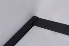 Душевой уголок Niagara Nova NG-6808-08 BLACK 90х90 профиль Черный стекло прозрачное