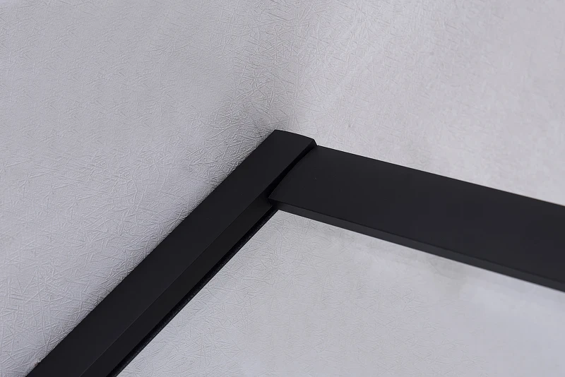 Душевой уголок Niagara Nova NG-6808-08 BLACK 90х90 профиль Черный стекло прозрачное