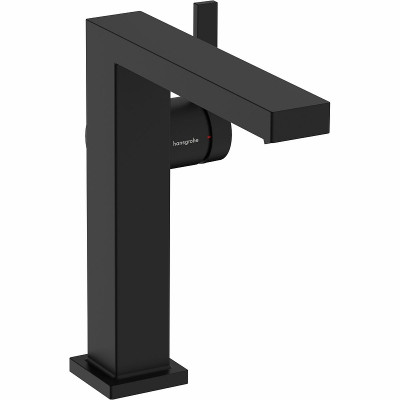 Смеситель для раковины Hansgrohe Tecturis E 73040670 Черный матовый латунь