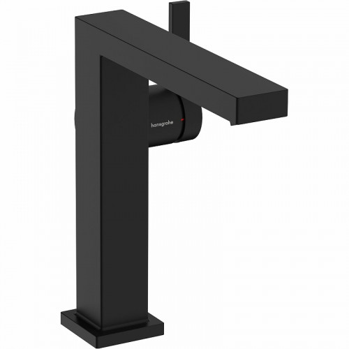 Смеситель для раковины Hansgrohe Tecturis E 73040670 Черный матовый латунь