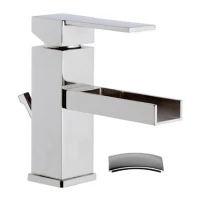 Смеситель для раковины Remer Qubica Cascata QC10 Хром на столешницу