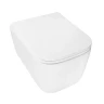 Унитаз Azario Bacio AZ-5103T-WHT подвесной цвет Белый с сиденьем Микролифт