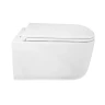 Унитаз Azario Bacio AZ-5103T-WHT подвесной цвет Белый с сиденьем Микролифт