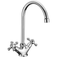 Смеситель для кухни Lemark Standard LM2105C Хром латунь
