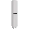 Шкаф пенал Lemark Combi 35 LM03C35P-black подвесной Белый глянец