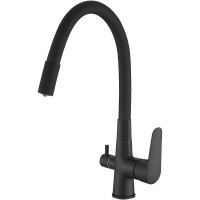 Смеситель для кухни ESKO Coral CL 03 B Total Черный матовый латунь