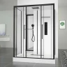 Душевая кабина Black&White Galaxy G8030 160х85 8030000 с гидромассажем