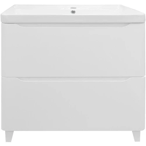 Тумба с раковиной Azario Lotos 80/2 Н CS00081987 Белая