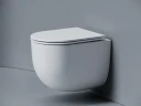 Унитаз Ceramicanova Voga CN4012T подвесной цвет Белый с сиденьем микролифт