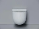 Унитаз Ceramicanova Voga CN4012T подвесной цвет Белый с сиденьем микролифт