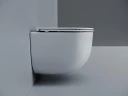 Унитаз Ceramicanova Voga CN4012T подвесной цвет Белый с сиденьем микролифт