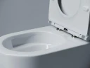 Унитаз Ceramicanova Voga CN4012T подвесной цвет Белый с сиденьем микролифт