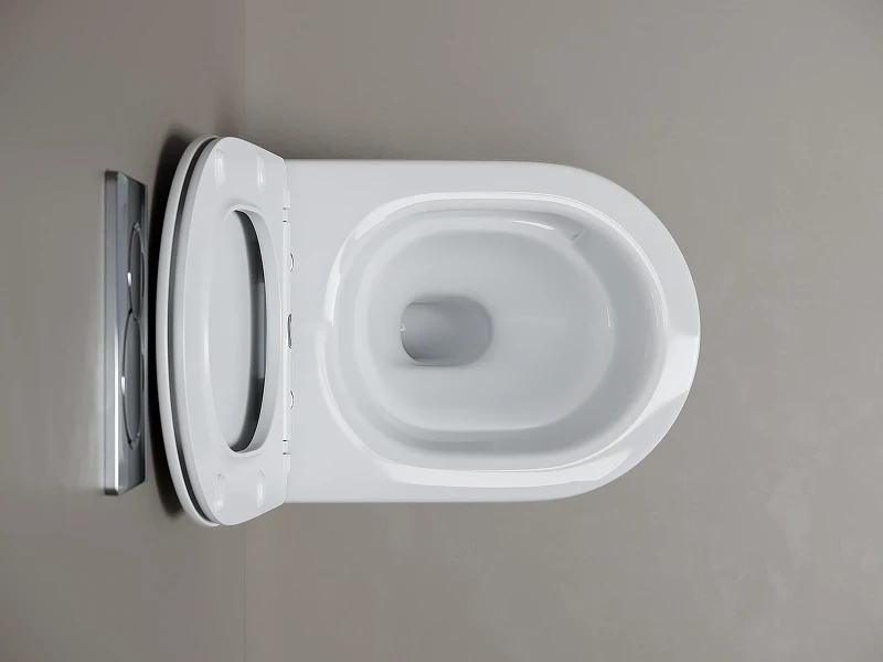Унитаз Ceramicanova Mia CN1805T подвесной цвет Белый с сиденьем Микролифт