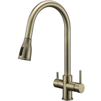 Смеситель для кухни Paulmark Lange La214212-BR Бронза латунь