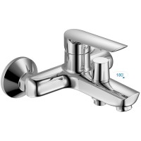 Смеситель для ванны Haiba HB60198 Хром на стену