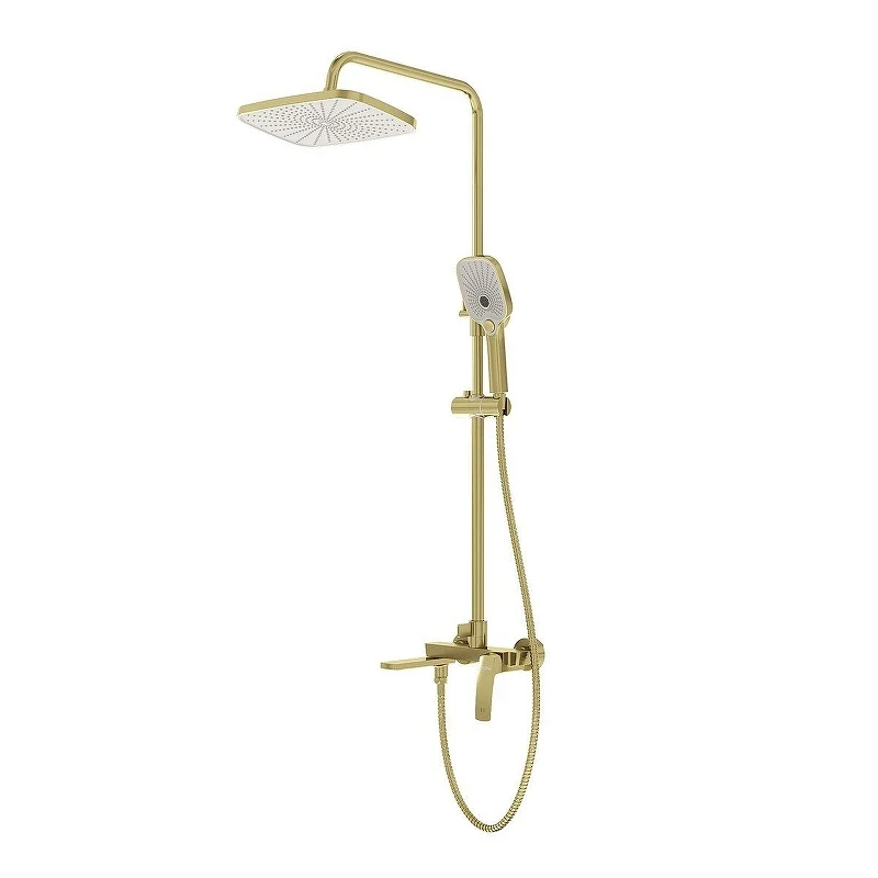 Душевая система Grossman Mercury 500.K35.10.320 цвет Золото брашированное