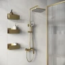 Душевая система Grossman Mercury 500.K35.10.320 цвет Золото брашированное