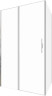 Душевой уголок Allen Brau Priority 120x80 3.31008.BA+3.31014.BA цвет профиля Серебро браш стекло прозрачное