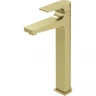 Смеситель для раковины Grossman Classic 520.K35.04.320 Золото брашированное латунь